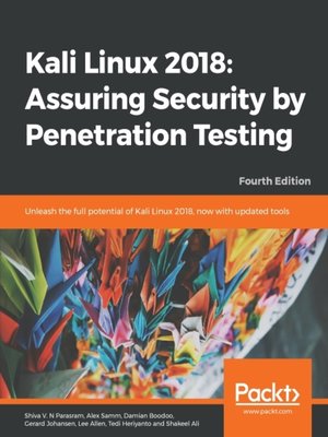 cover image of Kali Linux 2018